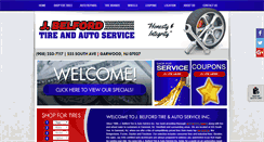 Desktop Screenshot of jbelfordtire.com